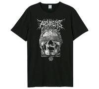 Amplified Men's Skull Death Metal Architects T-Shirt in Black | Size: Medium Amplified Black M