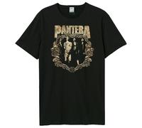 Amplified Men's Skull Frame Pantera T-Shirt in Black | Size: XS Amplified Black XS