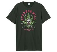 Skull Leaf Cypress Hill T-Shirt Amplified Charcoal XXL