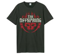 Amplified Men's Skull Logo Offspring T-Shirt in Charcoal | Size: 3XL Amplified Charcoal 3XL