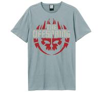 Amplified Men's Skull Logo Offspring T-Shirt in Pale Blue | Size: Small Amplified Pale Blue S