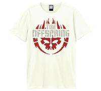 Amplified Men's Skull Logo Offspring T-Shirt in White | Size: 3XL Amplified White 3XL