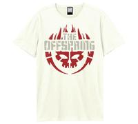 Amplified Men's Skull Logo Offspring T-Shirt in White | Size: Large Amplified White L