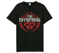 Amplified Men's Skull Logo The Offspring T-Shirt in Black | Size: Medium Amplified Black M