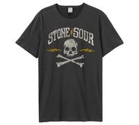 Amplified Men's Skull Stone Sour T-Shirt in Charcoal | Size: XL Amplified Charcoal XL
