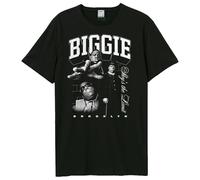 Amplified Men's Sky´s The Limit Notorious Big T-Shirt in Black | Size: Small Amplified Black S