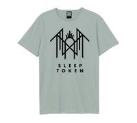 Amplified Unisex Adult Sleep Token Logo T-Shirt GD4197