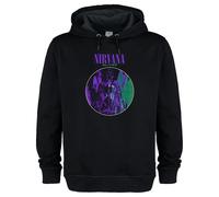 Amplified Men's Sliver Nirvana Hoodie in Black | Size: Medium Amplified Black M