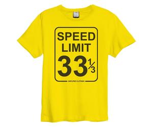 Amplified Men's Speed Limit T-Shirt in Yellow | Size: XL Amplified Yellow XL