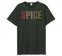 Amplified Men's Spice Logo T-Shirt in Charcoal | Size: Medium Amplified Charcoal M