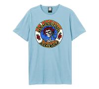 Amplified Men's Stealie Grateful Dead T-Shirt in Pale Blue | Size: Medium Amplified Pale Blue M