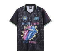 Amplified Men's Steel Wheels The Rolling Stones T-Shirt in Black | Size: Medium Amplified Black M