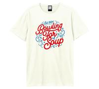 Amplified Men's Swirly Bowling For Soup T-Shirt in White | Size: Medium Amplified White M
