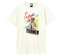 Amplified Men's The Best 80´s Tina Turner T-Shirt in Off-White | Size: Medium Amplified Off-White M