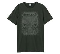 Amplified Men's The Black Album Metallica T-Shirt in Charcoal | Size: 2XL Amplified Charcoal 2XL