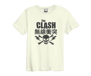 Amplified Men's The Clash T-Shirt in White | Size: XL Amplified White XL