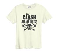 Amplified Men's The Clash T-Shirt in White | Size: XS Amplified White XS