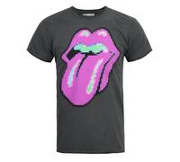 Amplified Mens The Rolling Stones T-ShirtM Charcoal NS5522