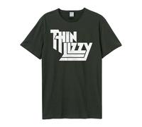 Thin Lizzy Logo T-Shirt Amplified Charcoal S
