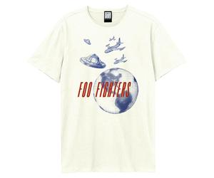 Amplified Men's This Is A Call B Side Foo Fighters Vintage T-Shirt in White | Size: Medium Amplified White M