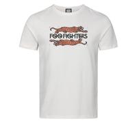Amplified Men's Tiger Foo Fighters T-Shirt in White | Size: 3XL Amplified White 3XL
