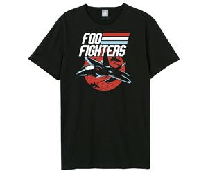 Amplified Men's Top Dave Foo Fighters T-Shirt in Black | Size: XL Amplified Black XL