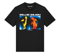 Amplified Men's True Blue Billie Eilish T-Shirt in Black | Size: Small Amplified Black S