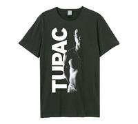 Tupac Shakur T-Shirt Amplified Charcoal XL
