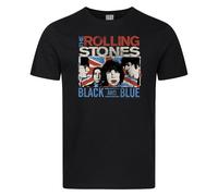 Amplified Unisex Adult Union Jack The Rolling Stones T-Shirt GD4248
