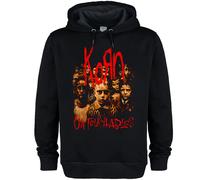 Amplified Men's Untouchables Korn Hoodie in Black | Size: Large Amplified Black L
