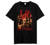 Amplified Men's Untouchables Korn T-Shirt in Black | Size: XL Amplified Black XL