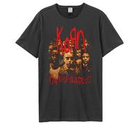 Amplified Men's Untouchables Korn T-Shirt in Charcoal | Size: 3XL Amplified Charcoal 3XL