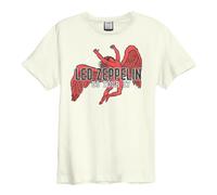 Amplified Men's US Tour 77 Led Zeppelin T-Shirt in White | Size: 2XL Amplified White 2XL