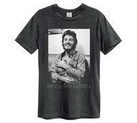 Amplified Men's Vintage Bruce Springsteen T-Shirt in Charcoal | Size: 3XL Amplified Charcoal 3XL