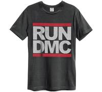 Amplified Men's Vintage Run Dmc T-Shirt XXL-Chest 44-46 Charcoal (US IMPORT)