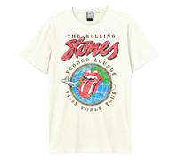 Amplified Men's Voodoo Lounge Tour The Rolling Stones T-Shirt in White | Size: Medium Amplified White M