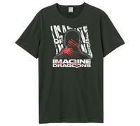 Amplified Men's Warp Hands Imagine Dragons T-Shirt in Charcoal | Size: Large Amplified Charcoal L