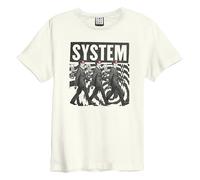 Amplified Men's Wind Up Systems Of A Down T-Shirt in White | Size: Medium Amplified White M