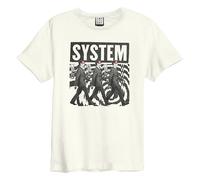 Amplified Men's Wind Up Systems Of A Down T-Shirt in White | Size: XS Amplified White XS