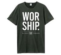Amplified Men's Worship Sleep Token T-Shirt in Charcoal | Size: 2XL Amplified Charcoal 2XL