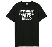 Amplified Men's Worst Nightmare Ice Nine Kills Back Print T-Shirt in Black | Size: Small Amplified Black S