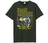 Amplified Men's Yellow Iron Maiden T-Shirt in Charcoal | Size: Medium Amplified Charcoal M