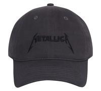 Amplified Metallica Embroidered Cap / One Size Charcoal GD1611