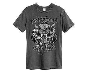 Amplified Motorhead Snaggletooth Crest Unisex T-Shirt Charcoal