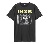 Amplified Need You Tonight INXS T-Shirt Crew Neck Charcoal L