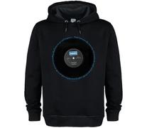 Amplified Live Forever Lyrics Oasis Hoodie - Black (M)