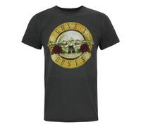 Amplified Official Mens Guns N Roses Foil Drum T-Shirt / N/A N/A NS4477