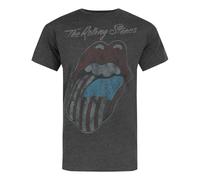 Amplified Official Mens Rolling Stones USA Tour 2 T-Shirt NS4455