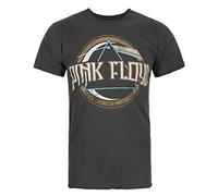 Amplified Pink Floyd On The Run Charcoal Men's Band T-Shirt