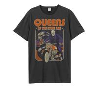 Amplified Queens of The Stone Age Unisex T-Shirt Charcoal L